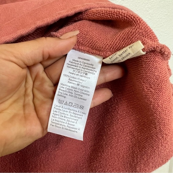 Madewell- (Re)sourced Cotton Relaxed Hoodie Sweater - Picture 3 of 7